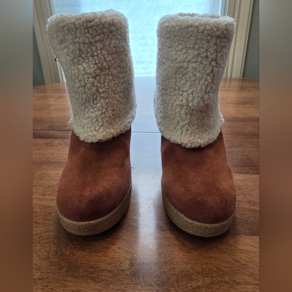 Michael Kors Brown Ankle Bootie Size 5M